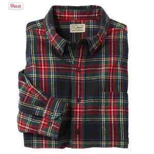 l.l. bean flannel